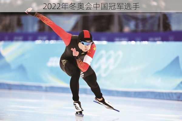 2022年冬奥会中国冠军选手
