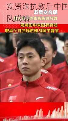 安贤洙执教后中国队成绩