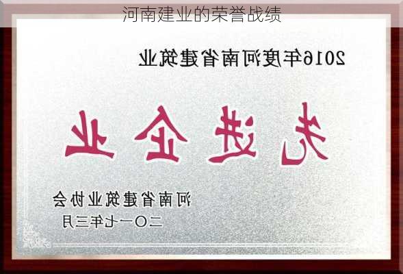 河南建业的荣誉战绩
