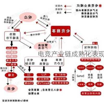 电竞产业链成熟化表现