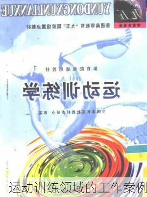 运动训练领域的工作案例