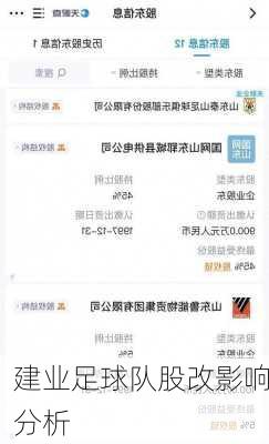 建业足球队股改影响分析