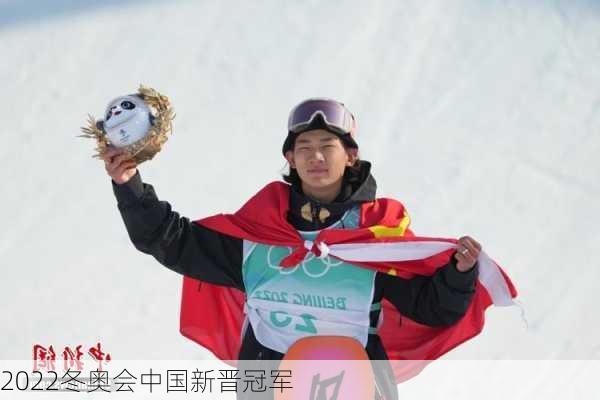 2022冬奥会中国新晋冠军