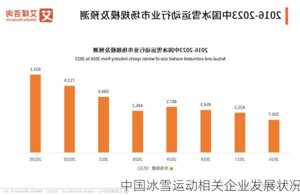中国冰雪运动相关企业发展状况