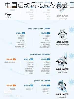 中国运动员北京冬奥会目标
