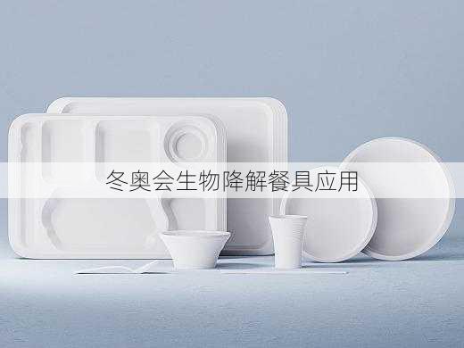 冬奥会生物降解餐具应用