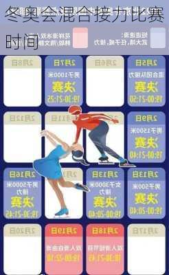 冬奥会混合接力比赛时间