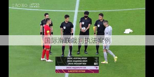 国际滑联裁判执法案例