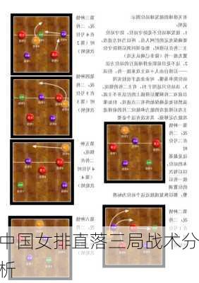 中国女排直落三局战术分析