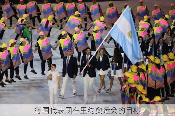 德国代表团在里约奥运会的目标