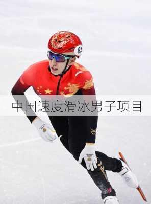 中国速度滑冰男子项目