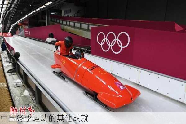 中国冬季运动的其他成就
