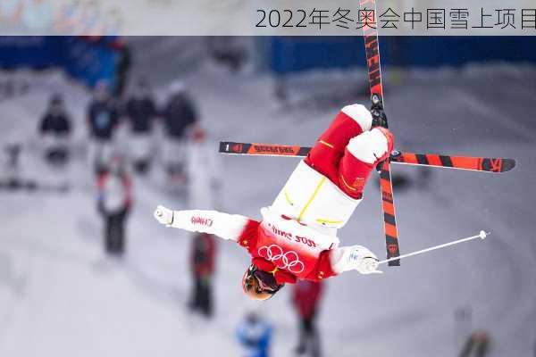 2022年冬奥会中国雪上项目