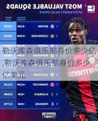 勒沃库森俱乐部身价多少亿,勒沃库森俱乐部身价多少亿美元