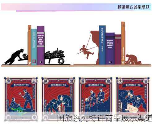国旗系列特许商品展示渠道