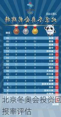 北京冬奥会投资回报率评估