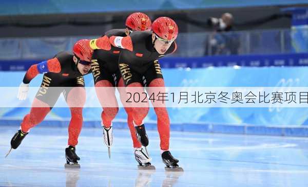 2024年1月北京冬奥会比赛项目