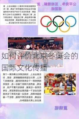 如何评价北京冬奥会的国际文化传播