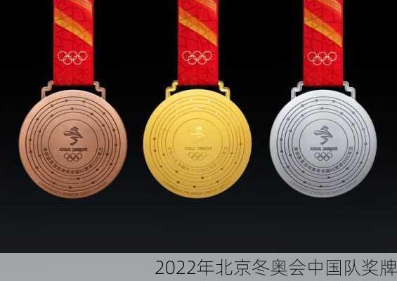 2022年北京冬奥会中国队奖牌