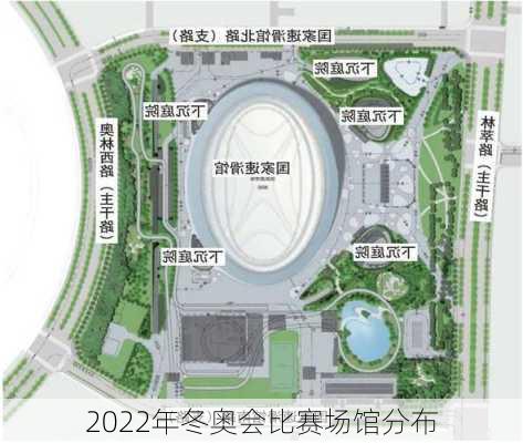 2022年冬奥会比赛场馆分布