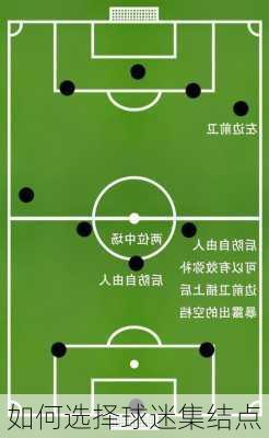 如何选择球迷集结点