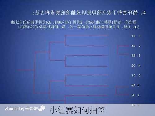 小组赛如何抽签