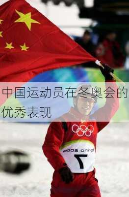 中国运动员在冬奥会的优秀表现