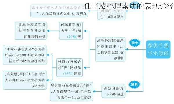 任子威心理素质的表现途径