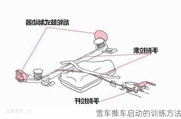 雪车推车启动的训练方法