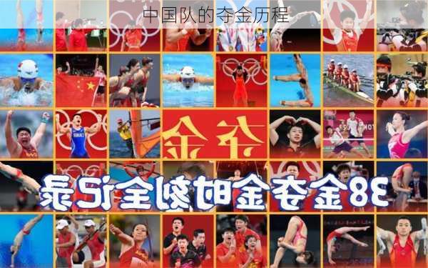 中国队的夺金历程