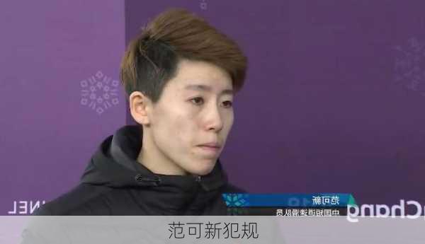 范可新犯规