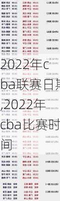 2022年cba联赛日期,2022年cba比赛时间