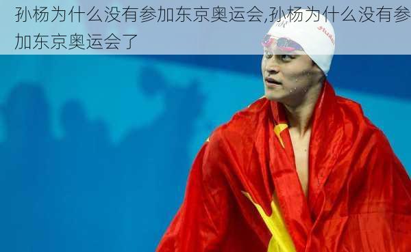 孙杨为什么没有参加东京奥运会,孙杨为什么没有参加东京奥运会了