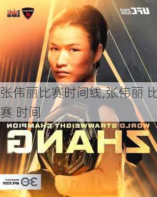 张伟丽比赛时间线,张伟丽 比赛 时间