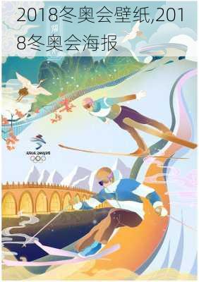 2018冬奥会壁纸,2018冬奥会海报