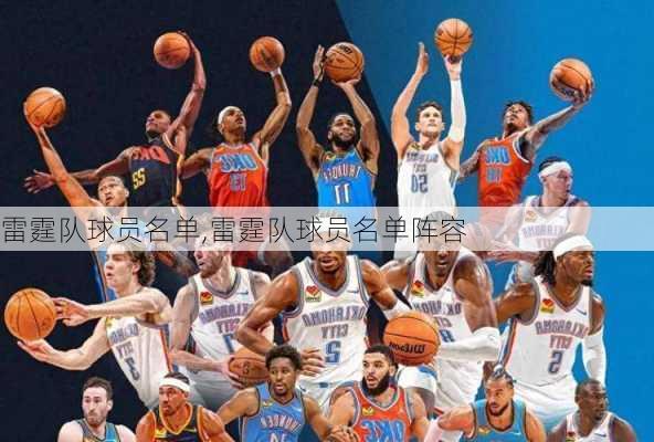 雷霆队球员名单,雷霆队球员名单阵容