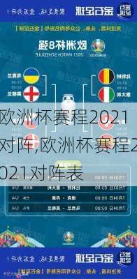 欧洲杯赛程2021对阵,欧洲杯赛程2021对阵表