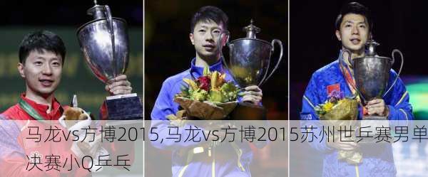 马龙vs方博2015,马龙vs方博2015苏州世乒赛男单决赛小Q乒乓