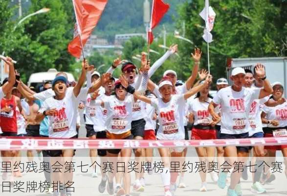 里约残奥会第七个赛日奖牌榜,里约残奥会第七个赛日奖牌榜排名