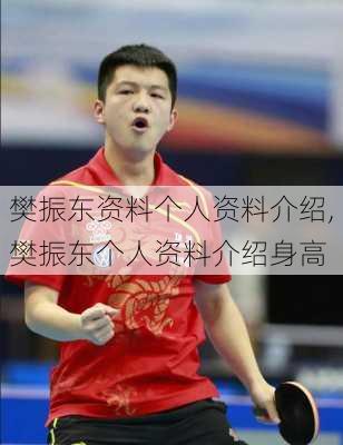 樊振东资料个人资料介绍,樊振东个人资料介绍身高