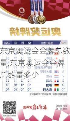 东京奥运会金牌总数量,东京奥运会金牌总数量多少