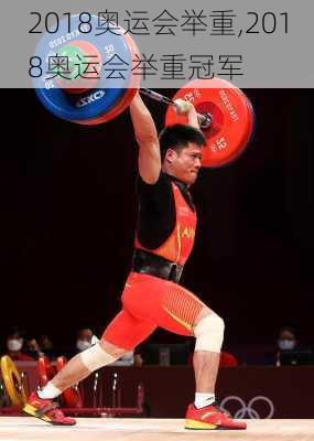 2018奥运会举重,2018奥运会举重冠军