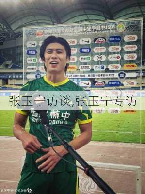 张玉宁访谈,张玉宁专访