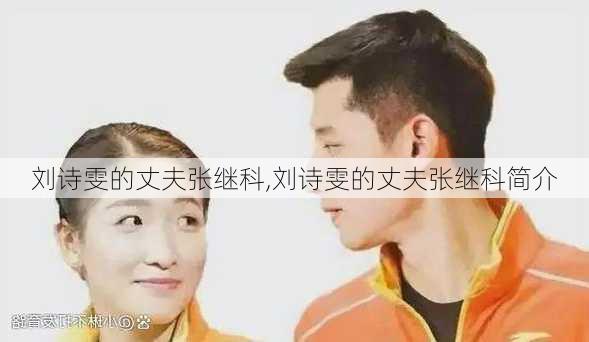 刘诗雯的丈夫张继科,刘诗雯的丈夫张继科简介