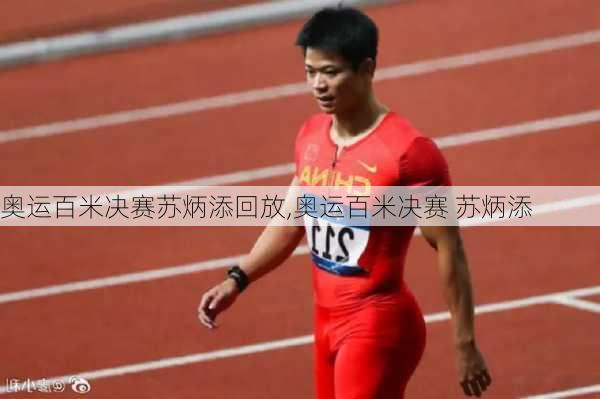 奥运百米决赛苏炳添回放,奥运百米决赛 苏炳添