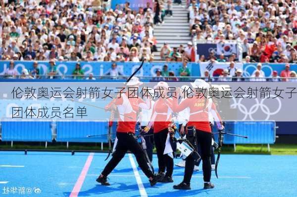 伦敦奥运会射箭女子团体成员,伦敦奥运会射箭女子团体成员名单