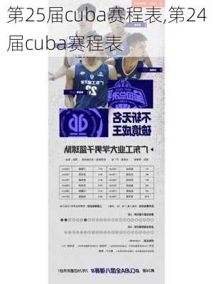 第25届cuba赛程表,第24届cuba赛程表