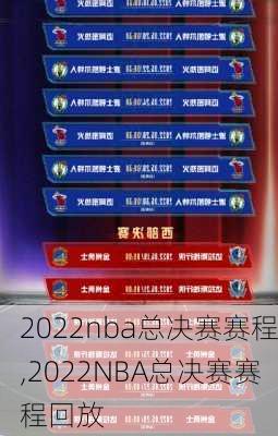 2022nba总决赛赛程,2022NBA总决赛赛程回放