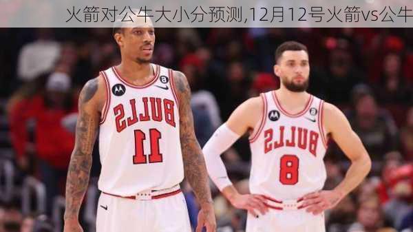 火箭对公牛大小分预测,12月12号火箭vs公牛