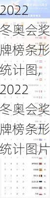 2022冬奥会奖牌榜条形统计图,2022冬奥会奖牌榜条形统计图片